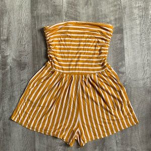 Striped jumpsuit